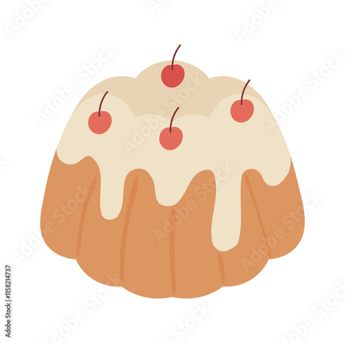 cake with fruits dessert