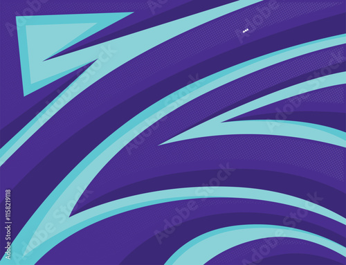 abstract blue sports background with sharp edges, for design elements on racing, gaming and sports themes
