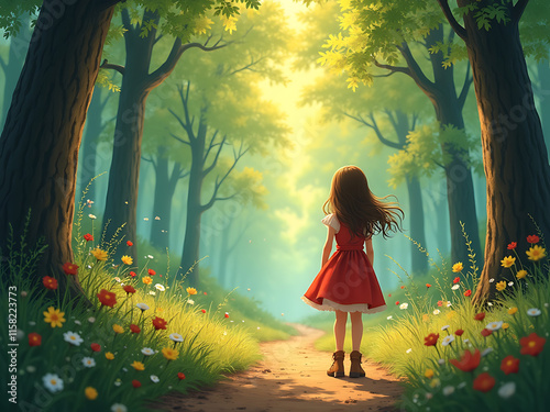A kind-hearted girl finds herself in a magical land after following a trail of breadcrumbs left in the woods.

