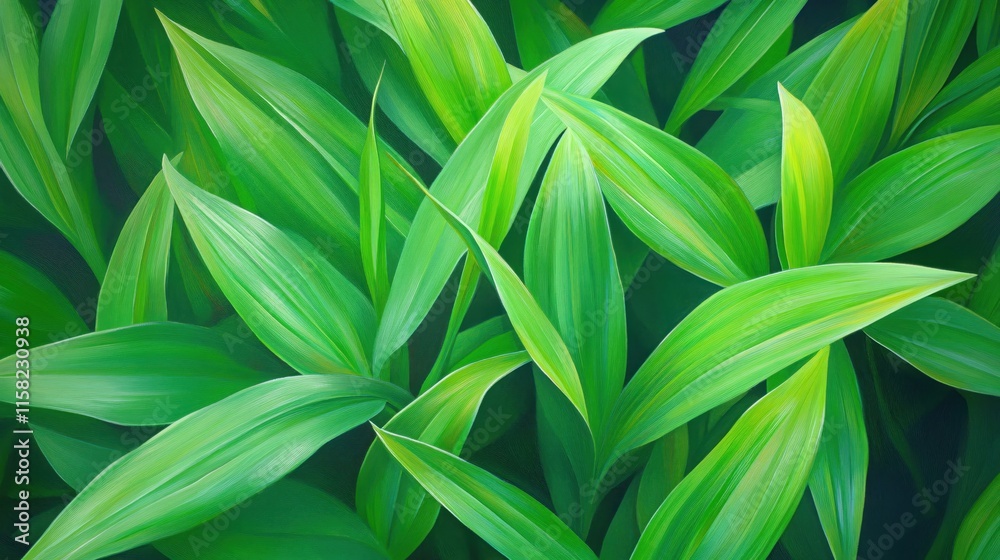 Lush Green Leaves Background Texture for Nature and Wellness Themes Lush Green Leaves Background Texture for Nature and Wellness Themes