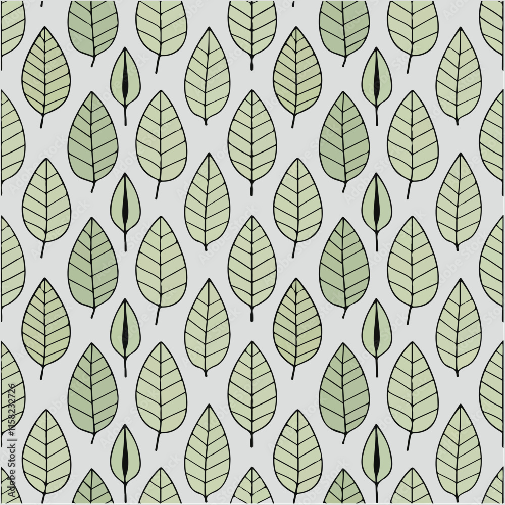 Obraz premium Abstract Leaves Background pattern
