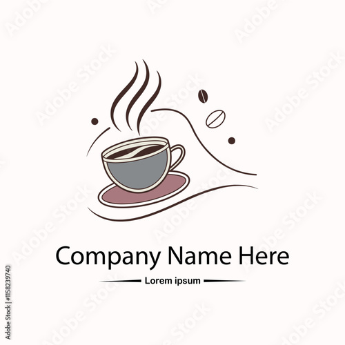 Coffee shop logo