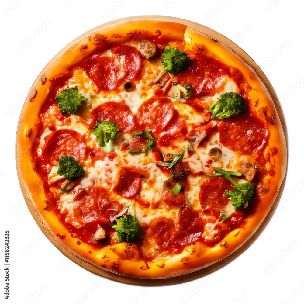 pizza isolated on white background pizza isolated on white background