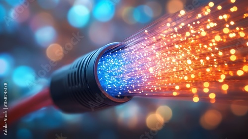 High-Speed Fiber Optic Cable Data Transmission (2)