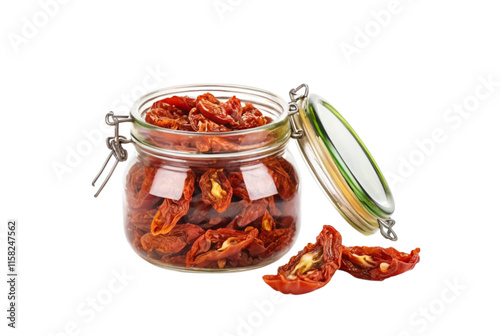  Sun dried tomatoes with glass jar uses PNG