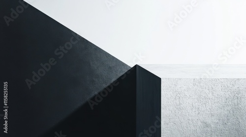 Minimalist High Contrast Design with Powerful Text Element