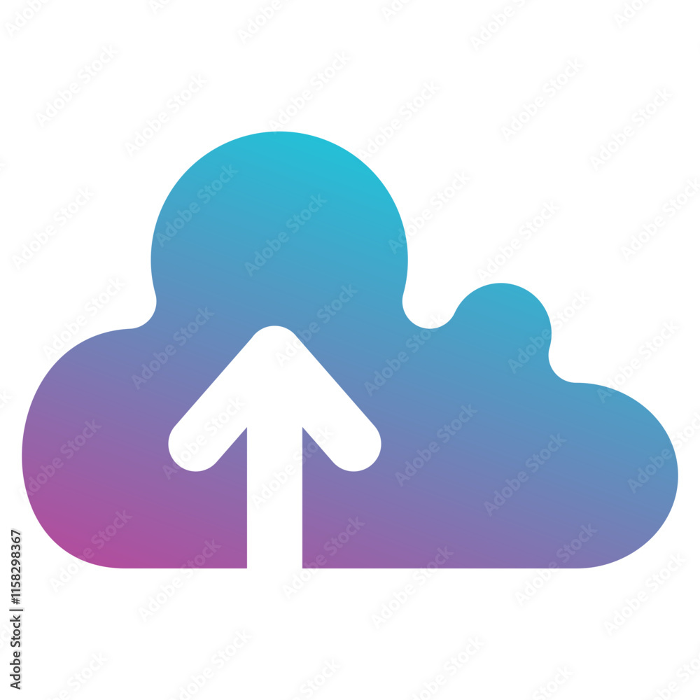 Cloud icon element for design Cloud icon element for design