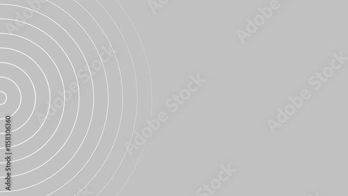 Technology radio waves signal icon seamless loop background. Voice frequency icon background illustration.