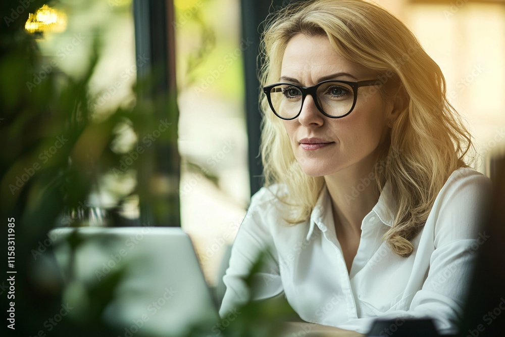A composed professional adeptly manages multiple tasks in a corporate environment, illustrating resilience and poise under pressure. A composed professional adeptly manages multiple tasks in a corporate environment, illustrating resilience and poise under pressure.