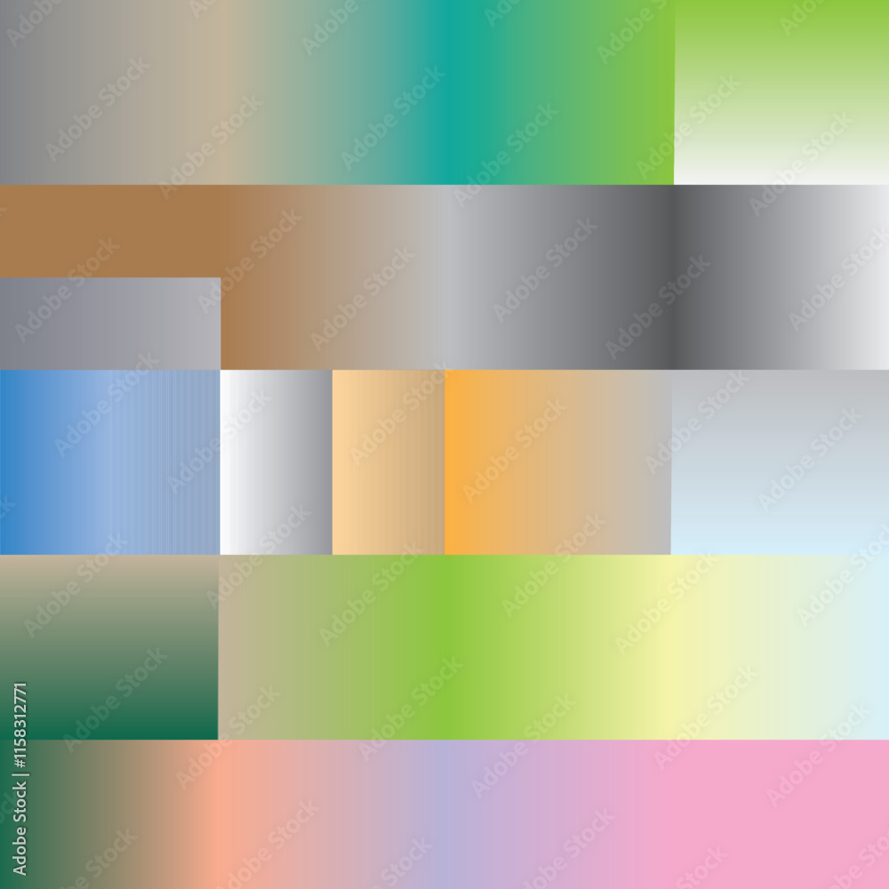 Nature gradient colour template Nature gradient colour template