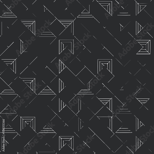 Abstract Shapes Background pattern