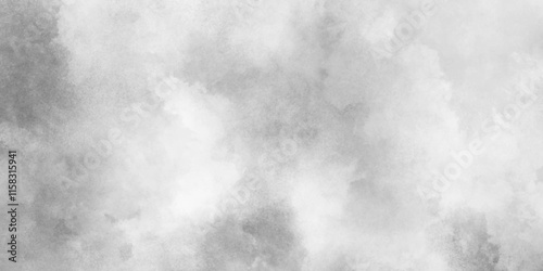 white or black powder explosion smoke Overlays background, mesmerizing grey smoke in a horizontal web banner or wallpaper, vignette texture in black and white color.