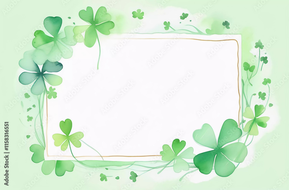 greeting card design with space for text for Patrick's greeting card design with space for text for Patrick's