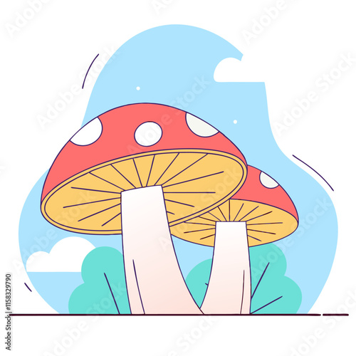 mushroom in the forest