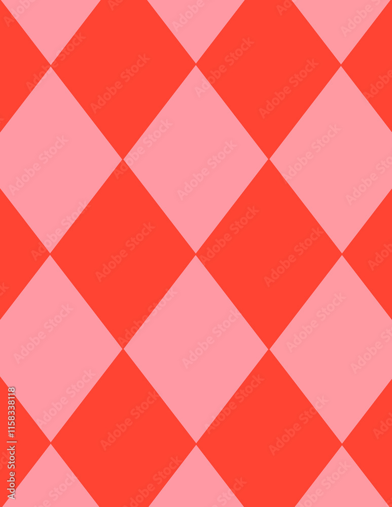 red and white pattern