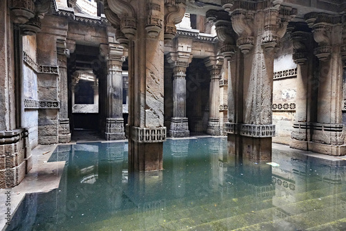 Obraz na płótnie Bai Harir Vav: The Historic Stepwell of Ahmedabad w salonie
