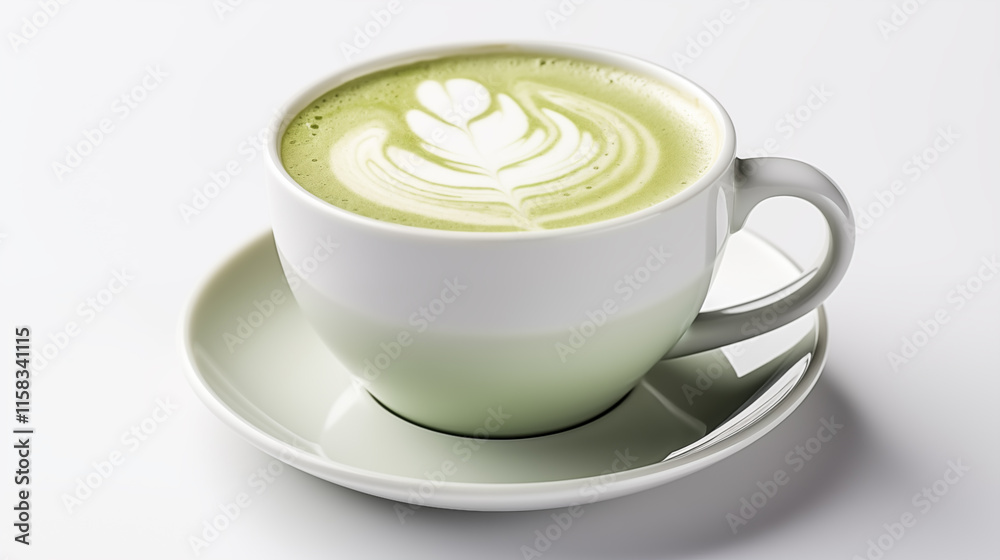 coffee bean and coffee cup in the white background. top view coffee bean and coffee cup in the white background. top view