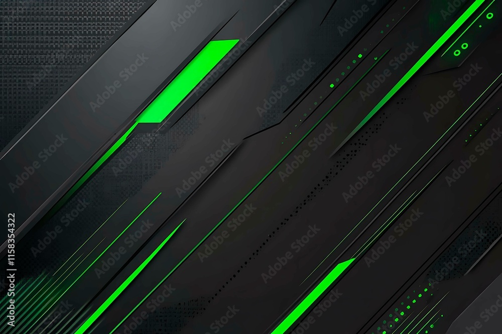 Close-up of a futuristic circuit board design illuminated by green neon lights, showcasing intricate technology and innovation.
Close-up of a futuristic circuit board design illuminated by green neon lights, showcasing intricate technology and innovation.