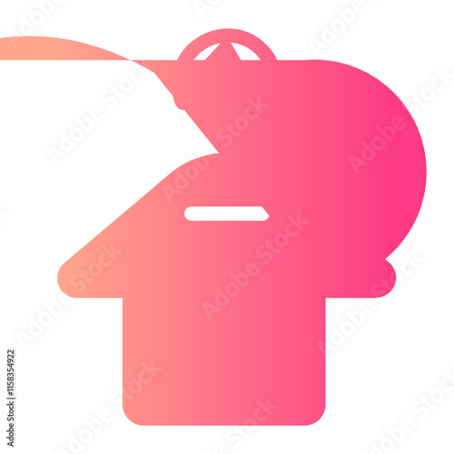 Hanging Clothes gradient icon