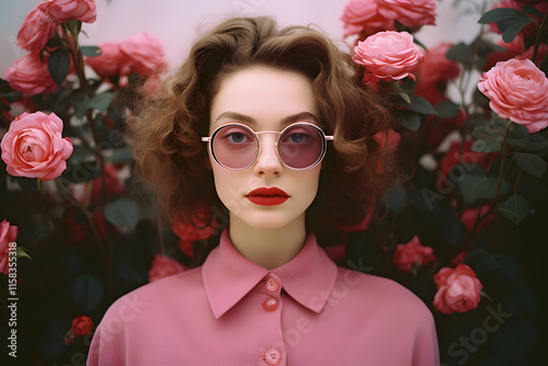 rose-coloured glasses (generative AI)
