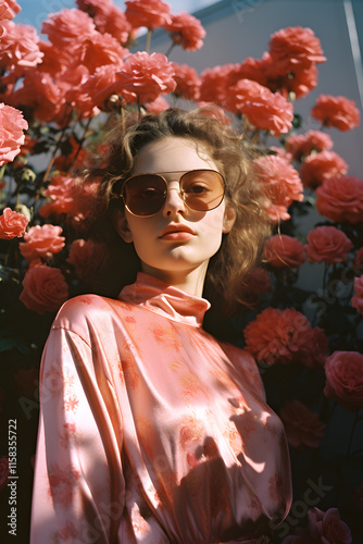 rose-coloured glasses (generative AI)