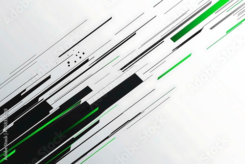 Wallpaper Mural Close-up of a futuristic circuit board design illuminated by green neon lights, showcasing intricate technology and innovation.
 Torontodigital.ca