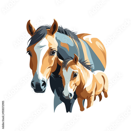 Baby animals vector illustration