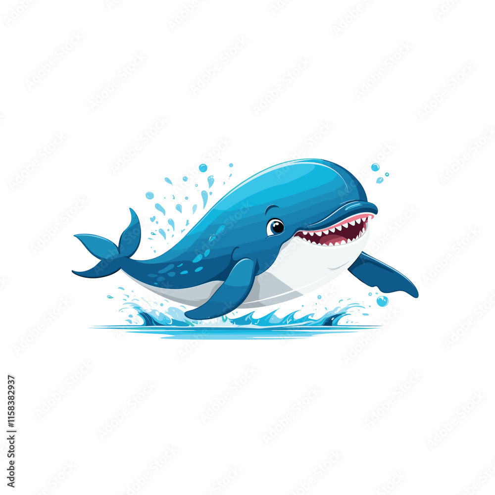 Naklejka premium Baby animals vector illustration