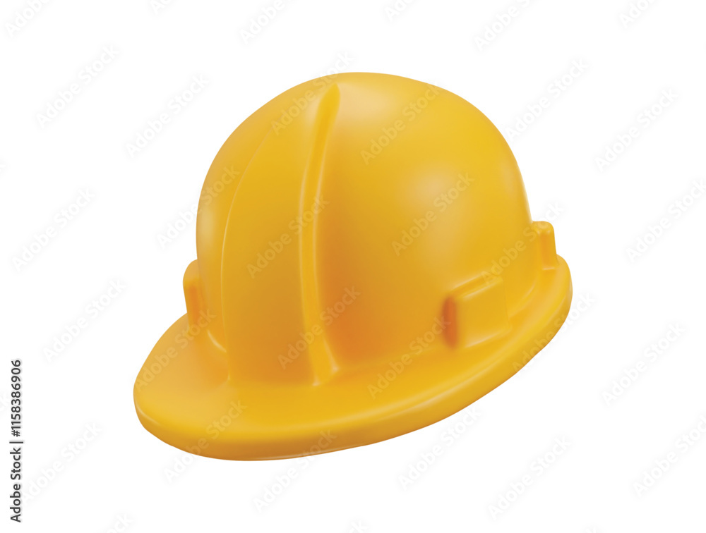 3d safety helmet icon 3d rendering realistic vector illustration concept of Industrial worker equipment symbols for games assets 3d safety helmet icon 3d rendering realistic vector illustration concept of Industrial worker equipment symbols for games assets