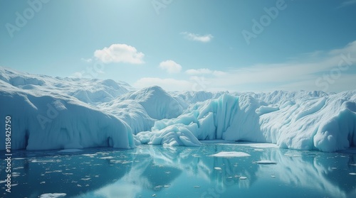 iceberg in the sea