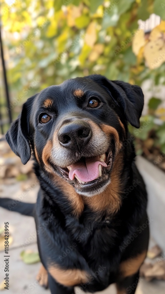 Fototapeta premium portrait of a dog