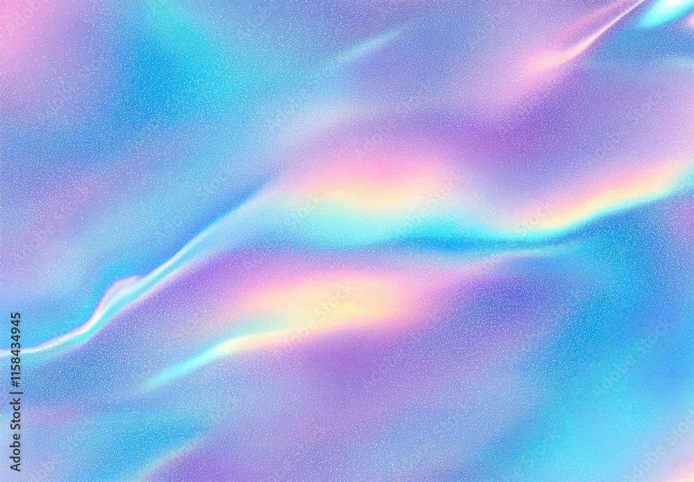 Obraz premium Stunning Holographic Gradient Background Design