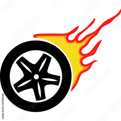 Wheel On Fire