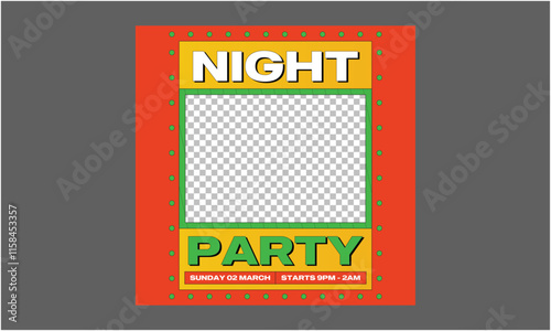 Night Party Socials Media