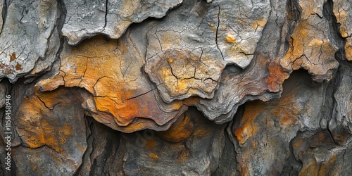 Textured background of a tree trunk, showcasing the unique patterns and colors. The trunk s texture offers a captivating backdrop that highlights natural beauty, ideal for various creative uses. photo