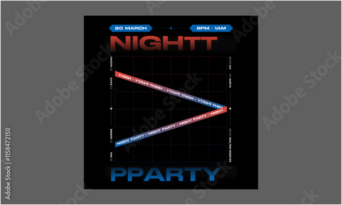Night Party Socials Media