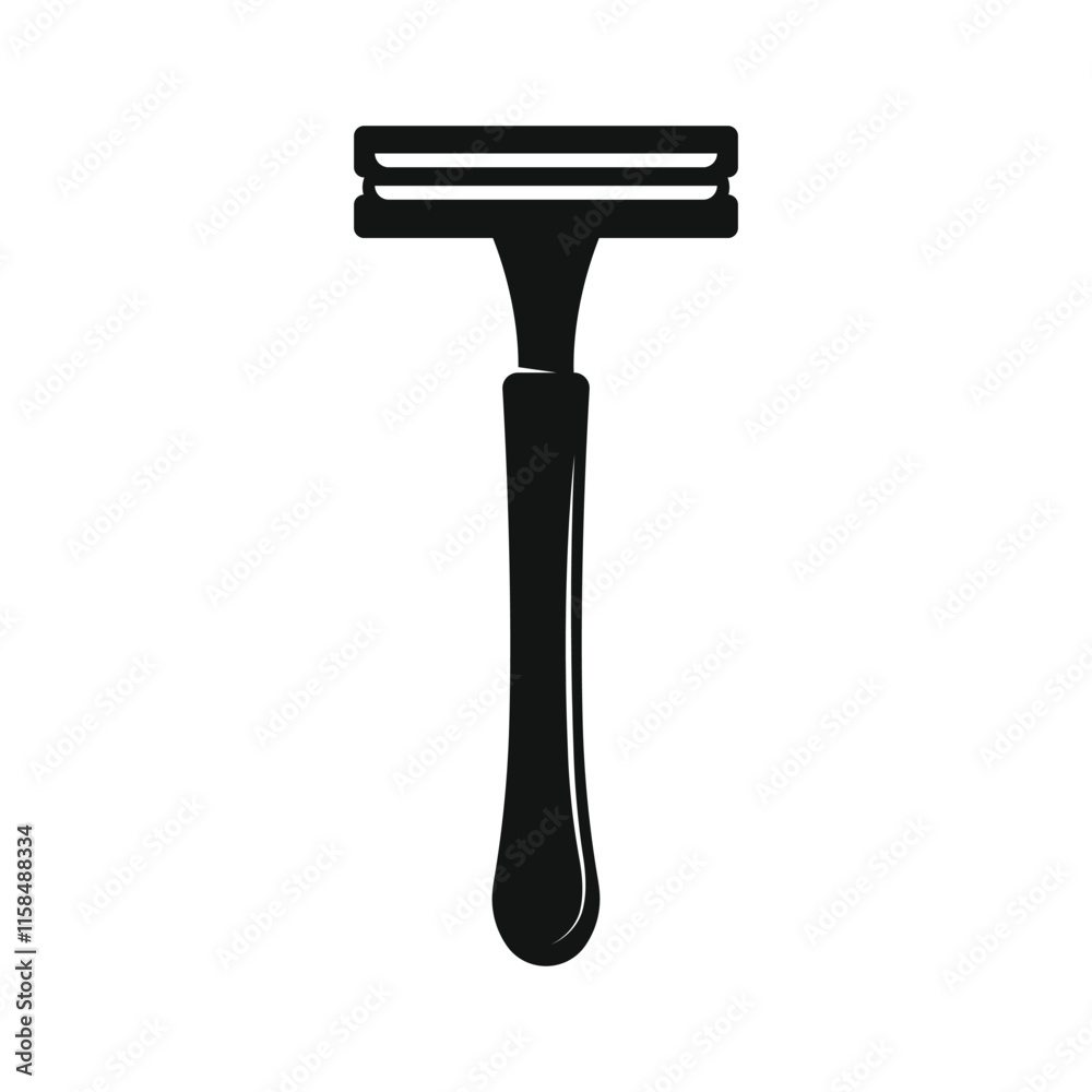 shaving razor icon logo vector shaving razor icon logo vector