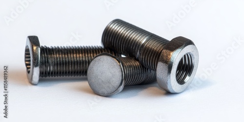 Solid metal hex socket set screws designed for durability and precision, ideal for various applications. This collection of hex socket set screws ensures reliability and strength in your projects. photo