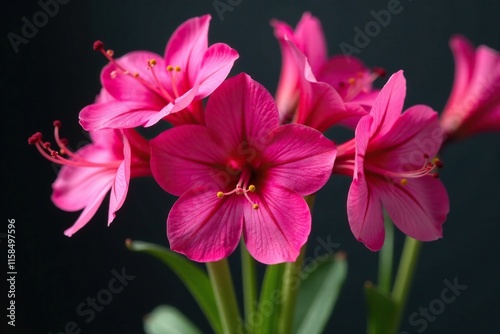 Fuchsia colored flowers of Dianthus gratianopolitanus La Bourboule in a bouquet, bouquet, bloom photo