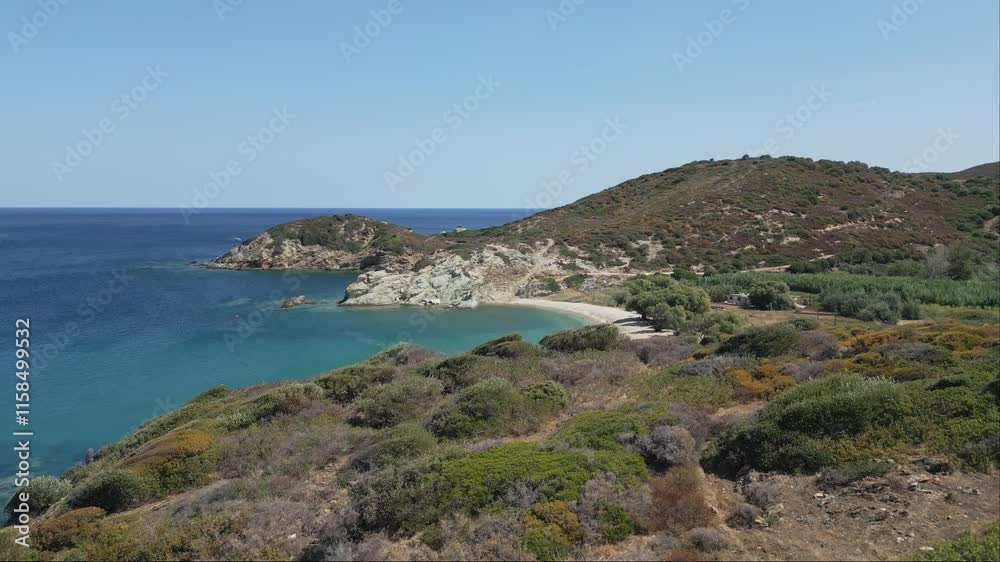 Revealing Stomio Beach at Agioi Apostoloi Village in Evia Revealing Stomio Beach at Agioi Apostoloi Village in Evia