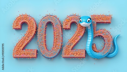 2025, snakes, animals, new year, background image