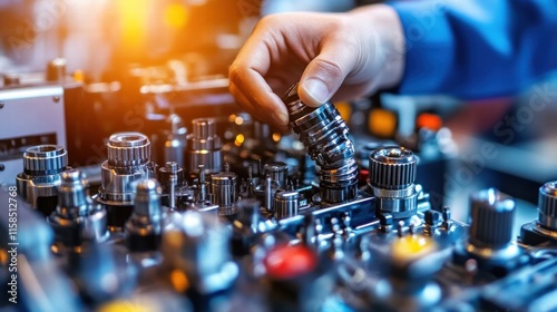 Hand Assembling Precision Machine Parts