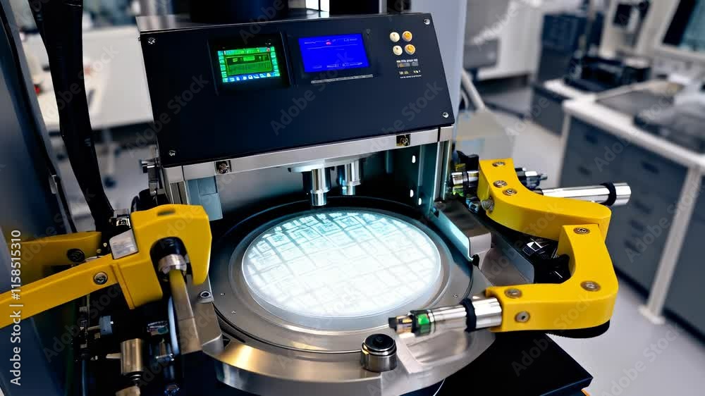 Advanced Manufacturing Equipment in Operation Advanced Manufacturing Equipment in Operation