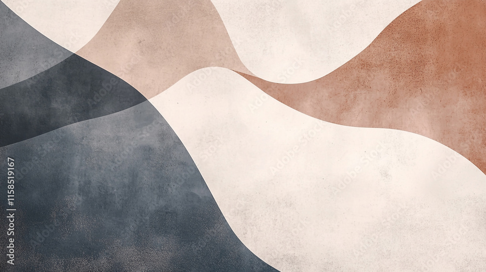 Colorful abstract waves create a calming background design with soft textures and tones Colorful abstract waves create a calming background design with soft textures and tones
