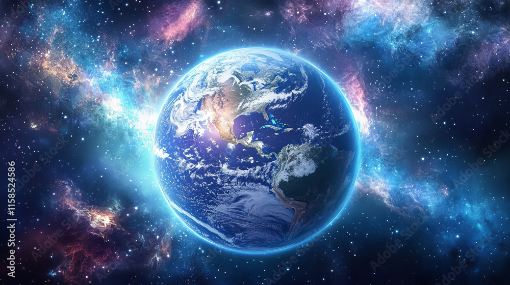 abstract technology concept global network connection futuristic earth abstract technology concept global network connection futuristic earth