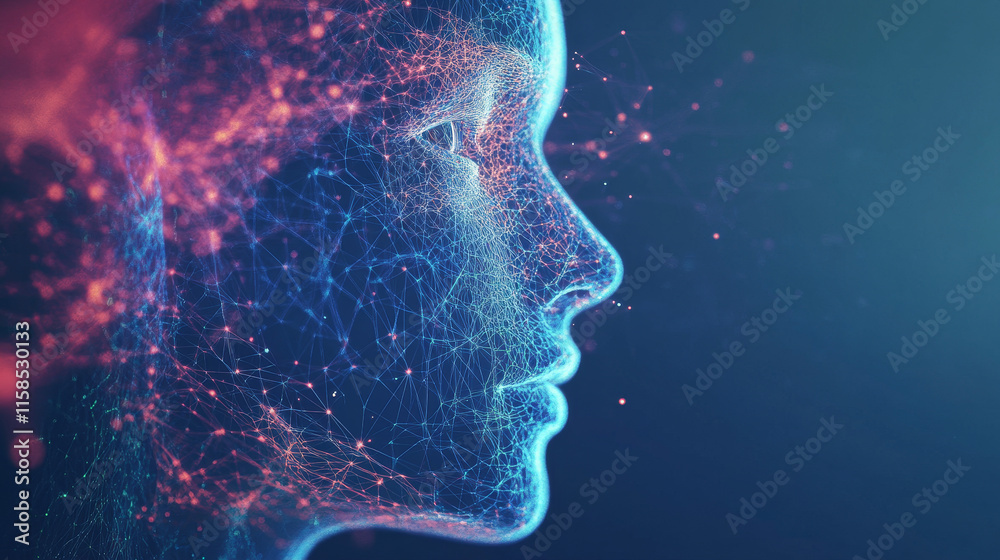 Abstract healthcare & Medical concept Linking health information. Abstract healthcare & Medical concept Linking health information.