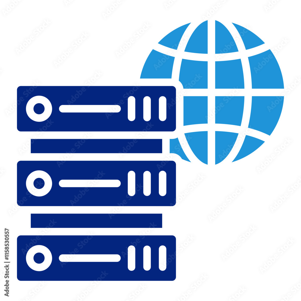 Web Server Icon Element For Design Web Server Icon Element For Design