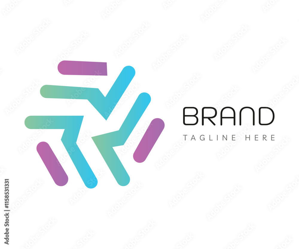 Hexagon logo icon design template elements. Usable for Branding and Business Logos. Hexagon logo icon design template elements. Usable for Branding and Business Logos.
