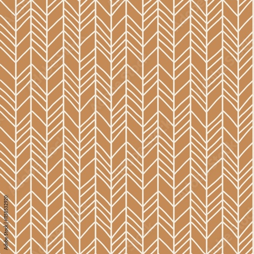 Tribal geometric ethnic seamless pattern design