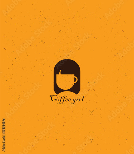 Charming Coffee Lover Illustration – Perfect for Your Brand!